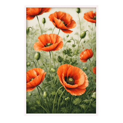 Scarlet Poppy Garden