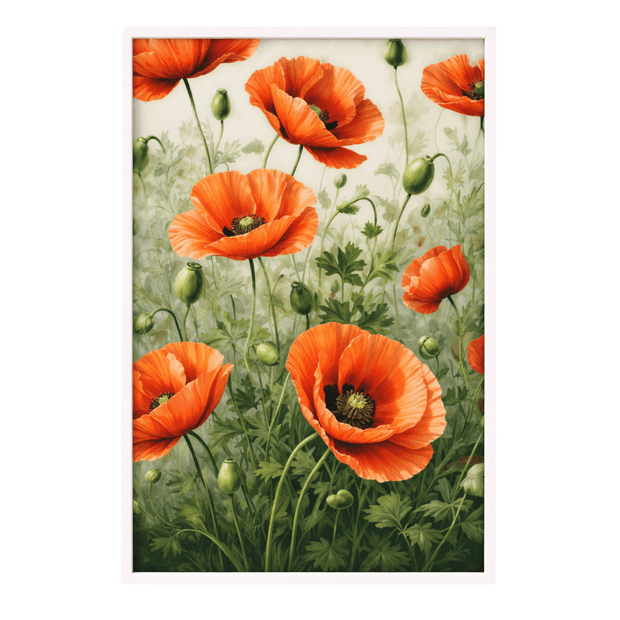 Scarlet Poppy Garden