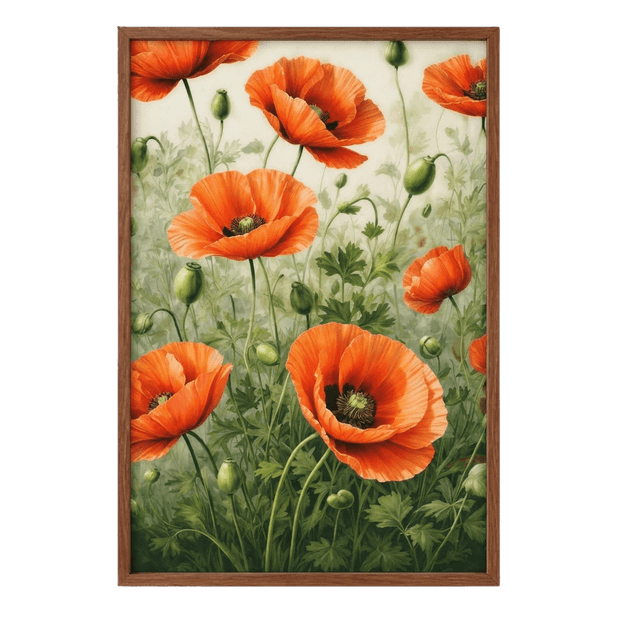 Scarlet Poppy Garden
