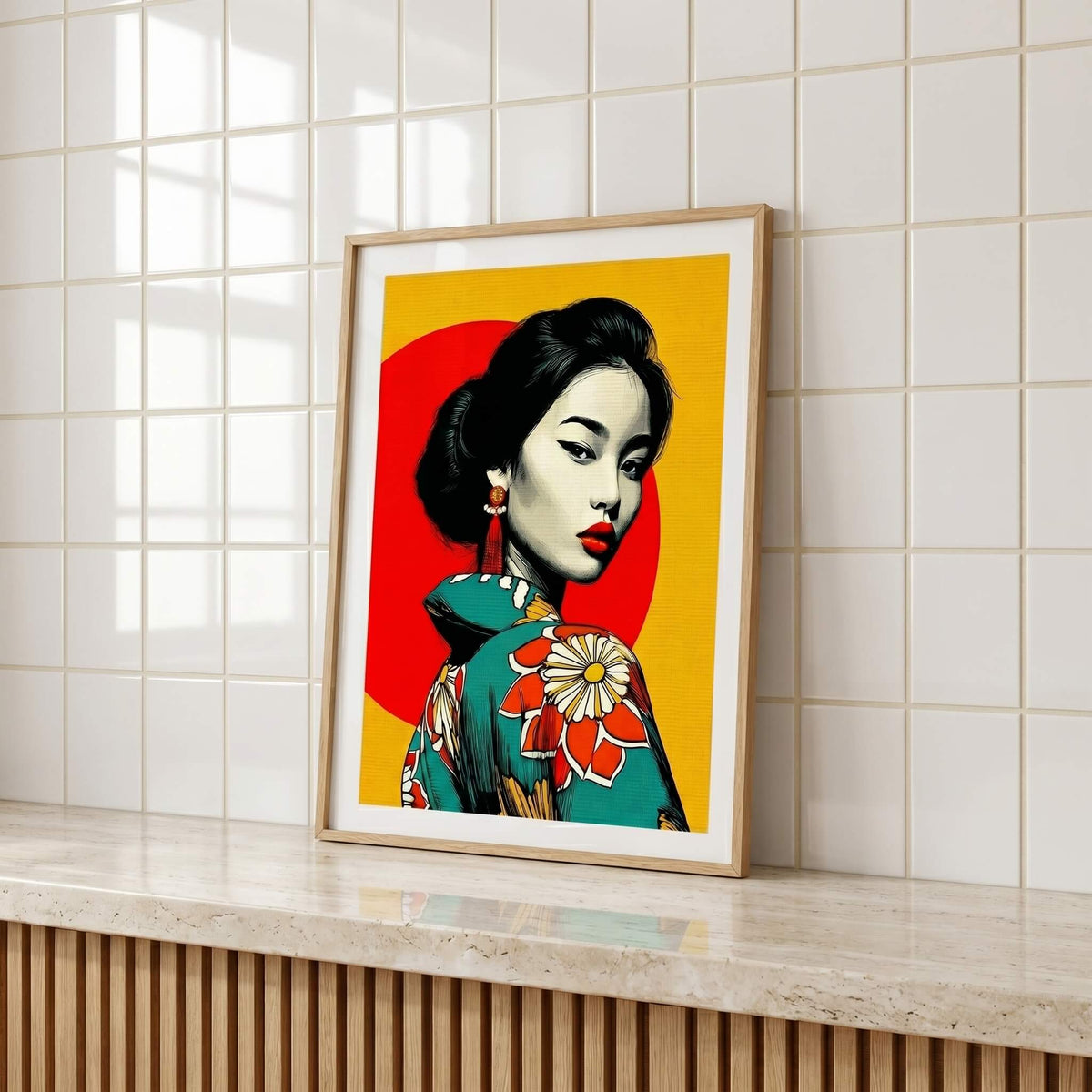 Crimson Sun Geisha