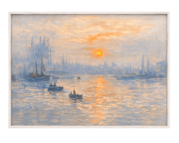 Sunrise Over the Harbor