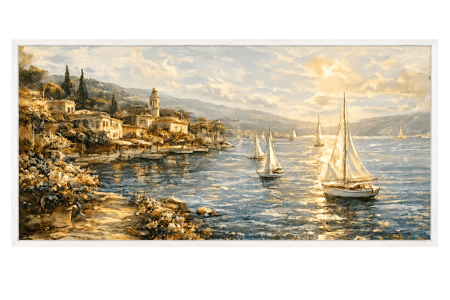 Sailboats at the Riviera