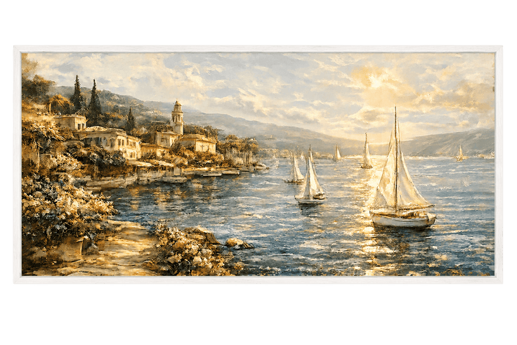 Sailboats at the Riviera