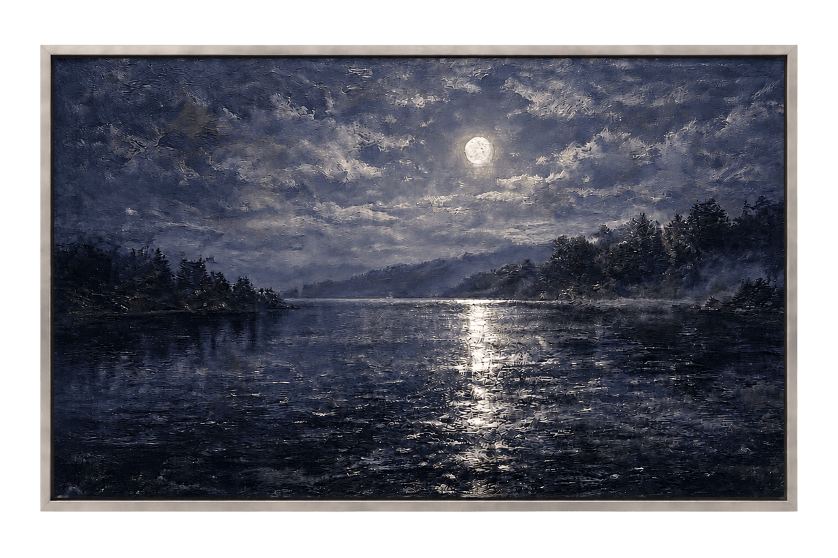 Moonlight on the Lake