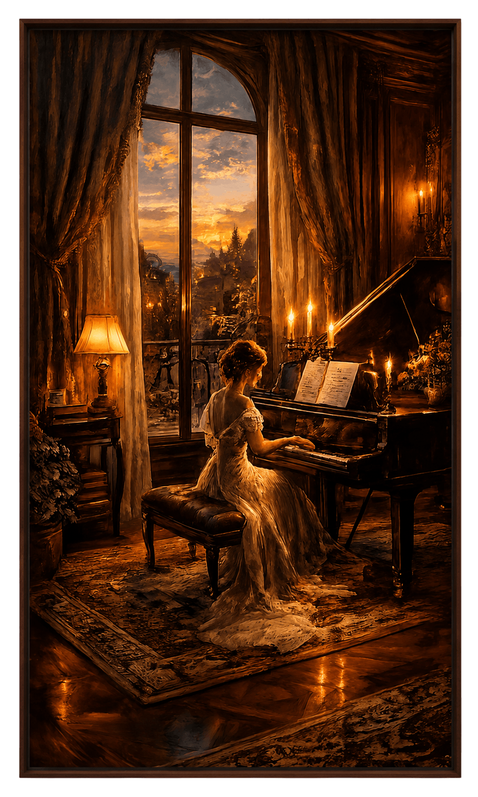 Pianist at Dusk