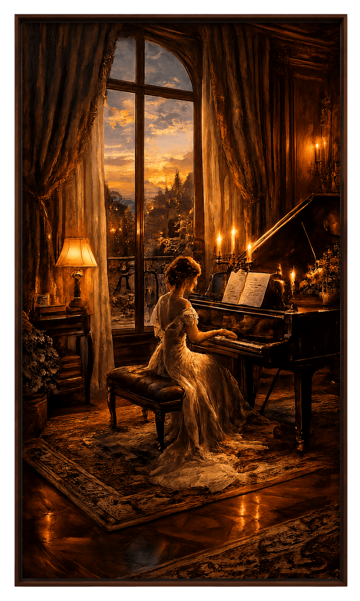 Pianist at Dusk