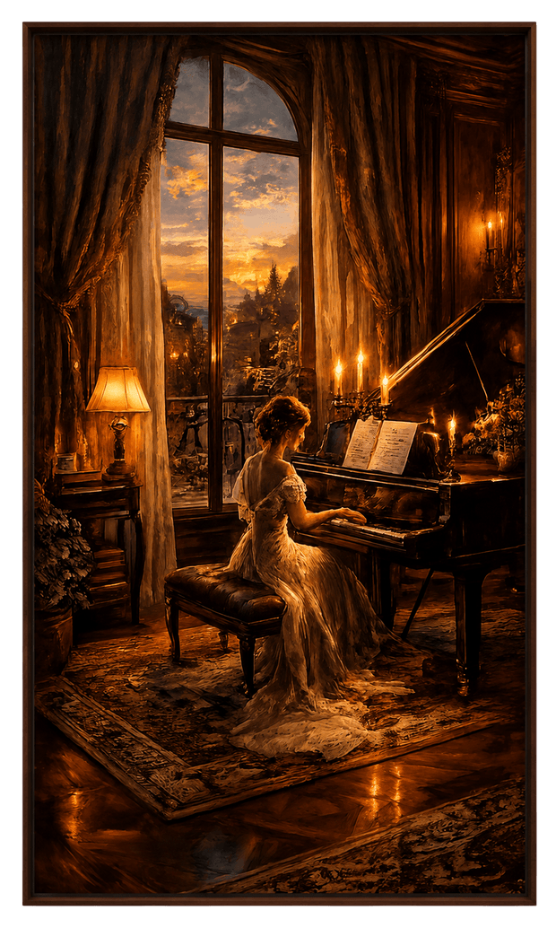 Pianist at Dusk