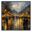 Rainy Paris Boulevard