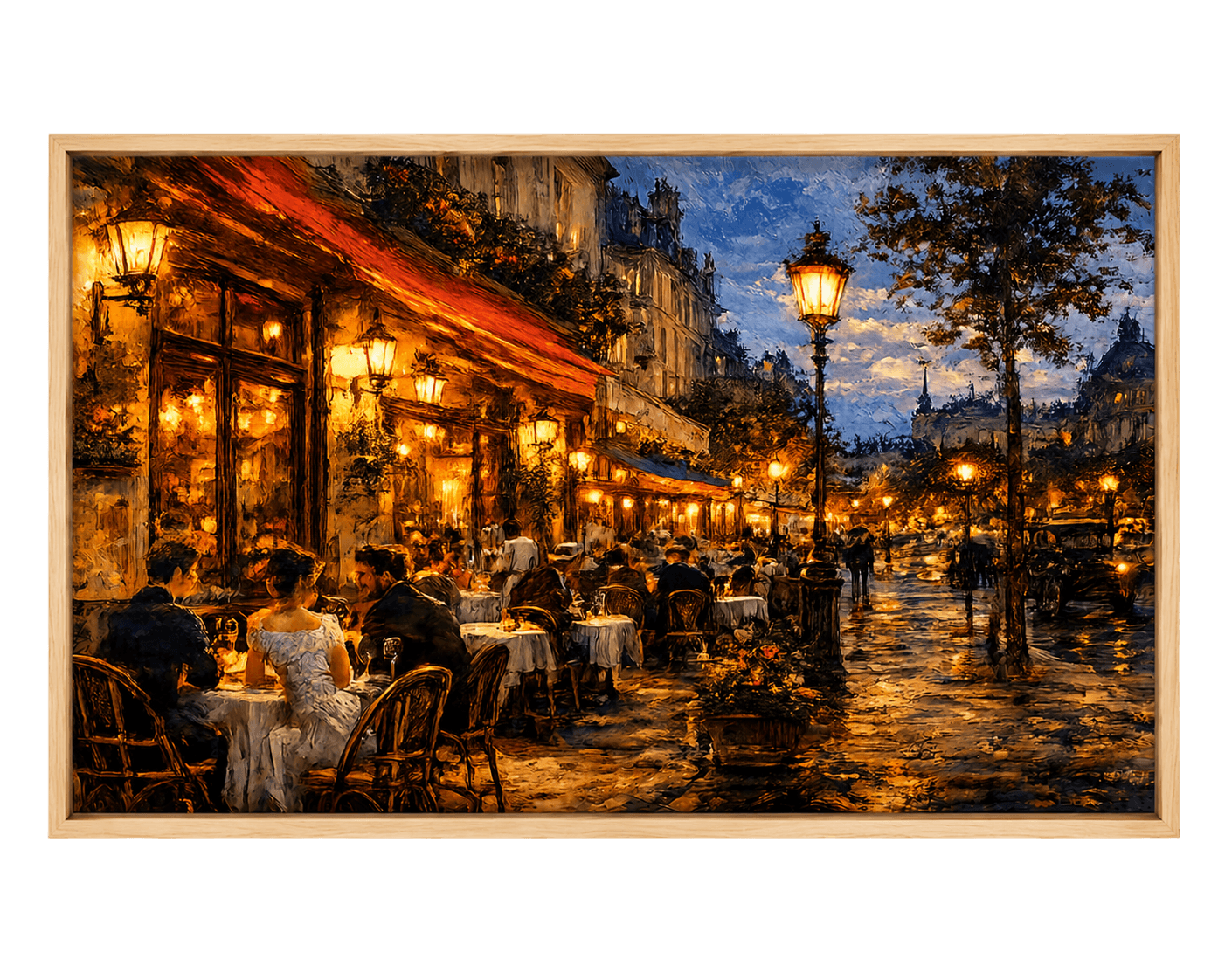 Café Terrace at Twilight