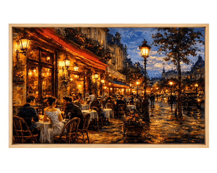 Café Terrace at Twilight