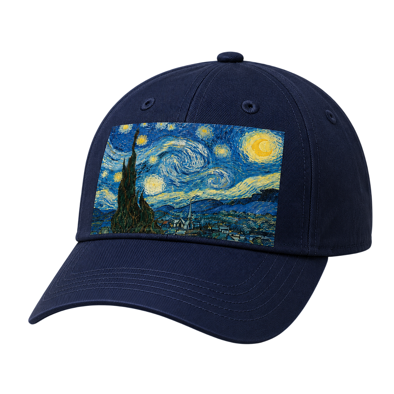 Van Gogh Print Cap
