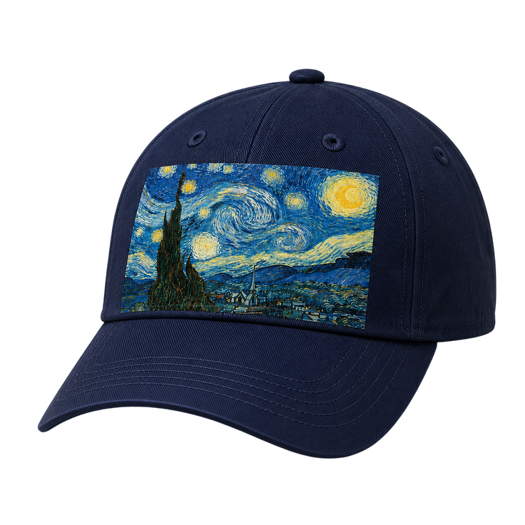 Van Gogh Print Cap