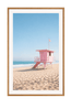 The Pink Lifeguard Tower