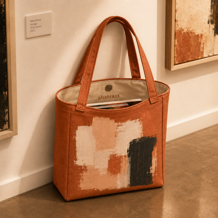 Abstract Art Shoulder Bag