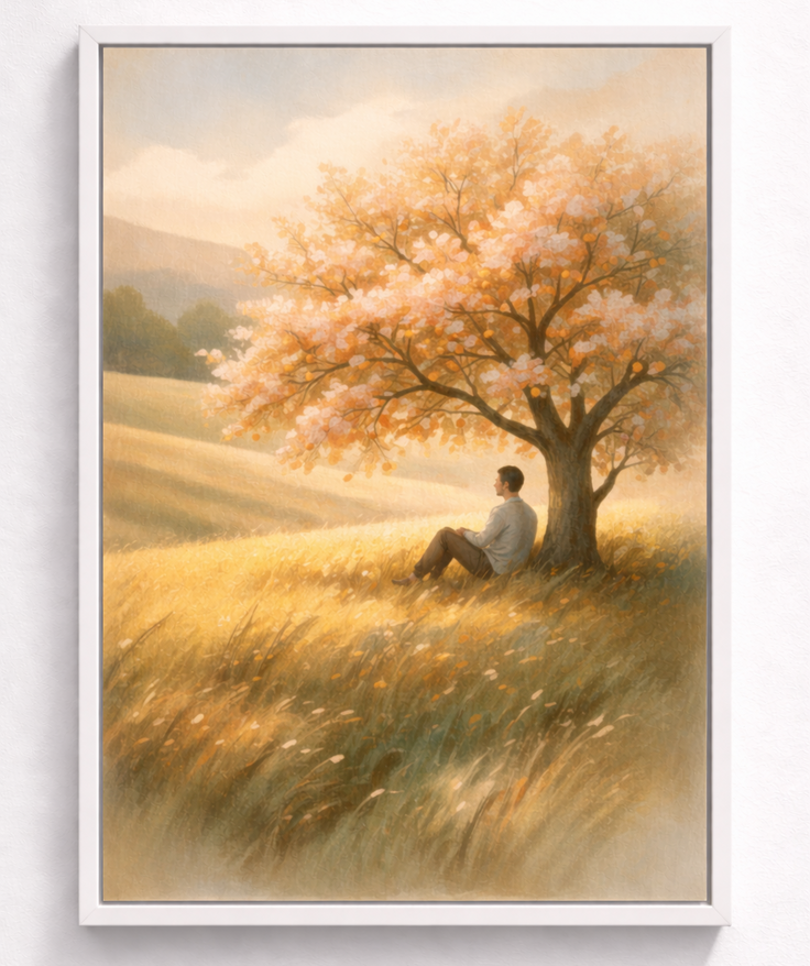 Under Apricot Tree