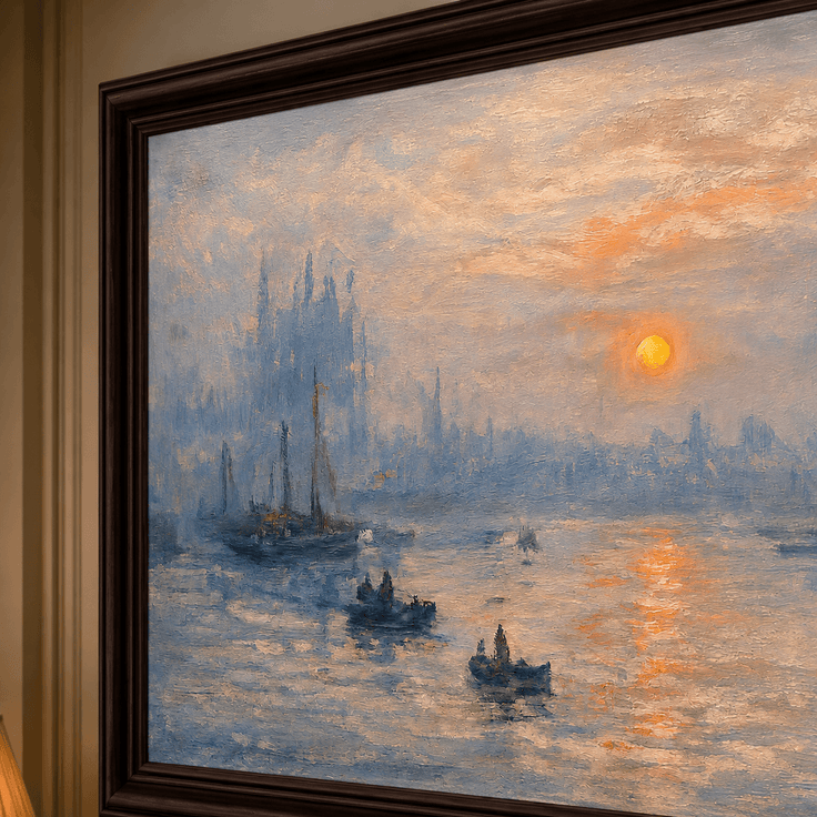 Sunrise Over the Harbor
