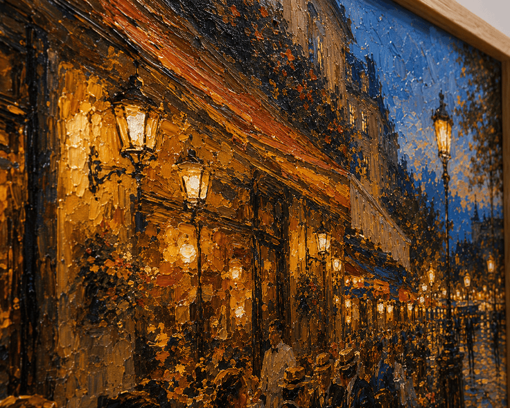 Café Terrace at Twilight
