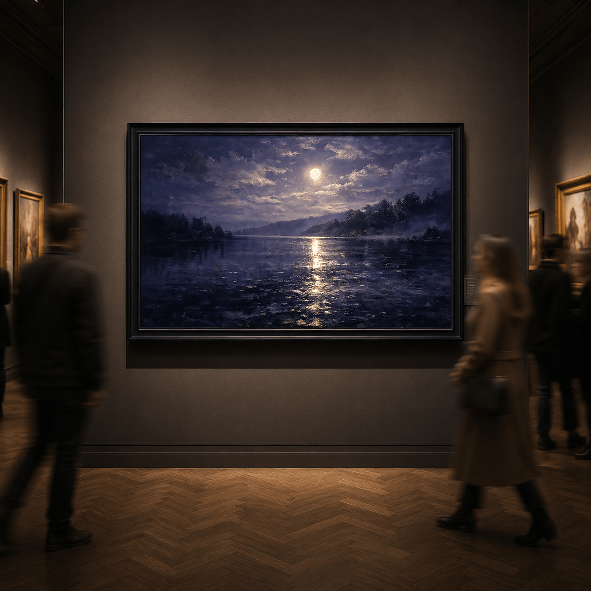 Moonlight on the Lake