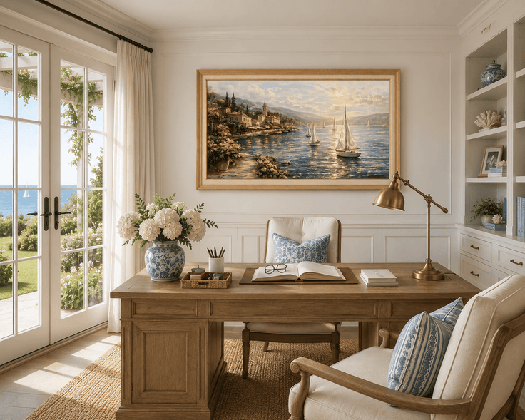 Sailboats at the Riviera