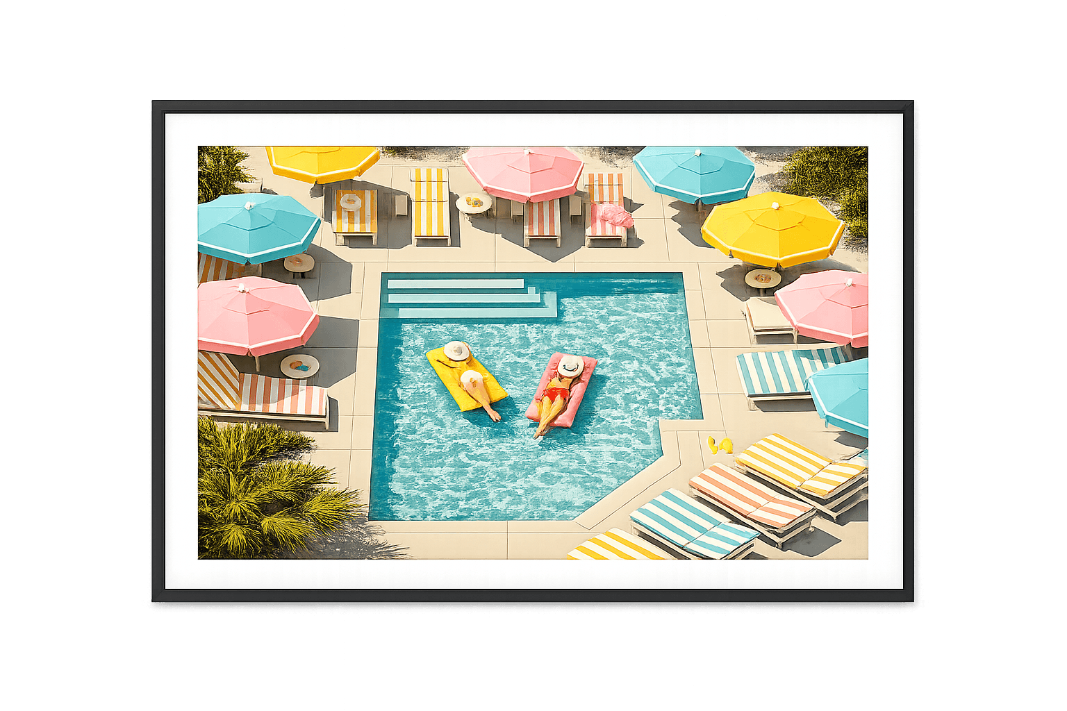 Poolside Geometry