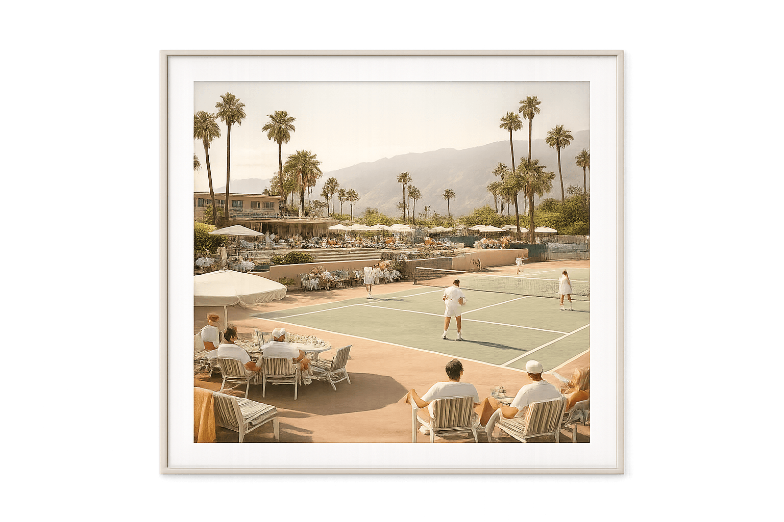 Sunday at the Tennis Club