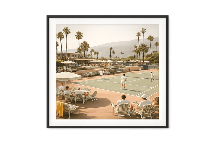 Sunday at the Tennis Club