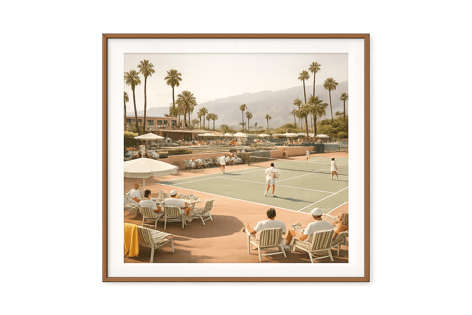Sunday at the Tennis Club