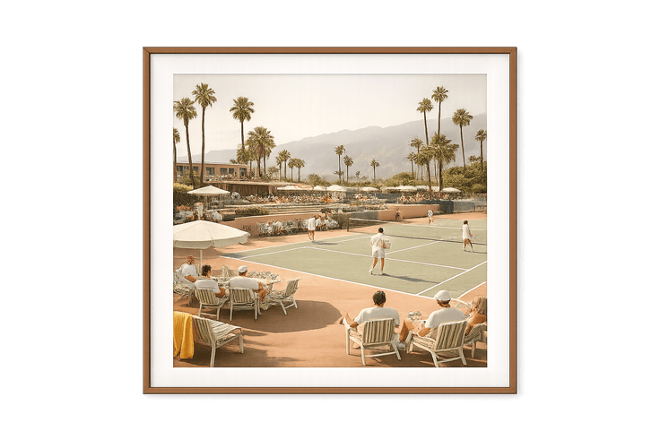Sunday at the Tennis Club