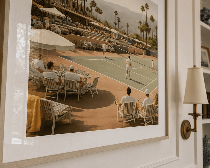 Sunday at the Tennis Club