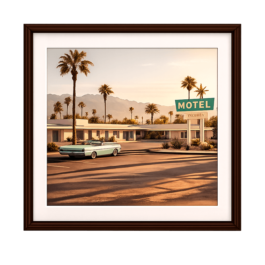 Desert Motel Morning