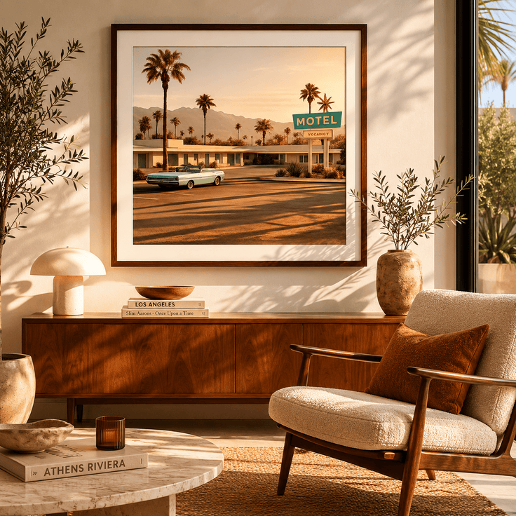 Desert Motel Morning