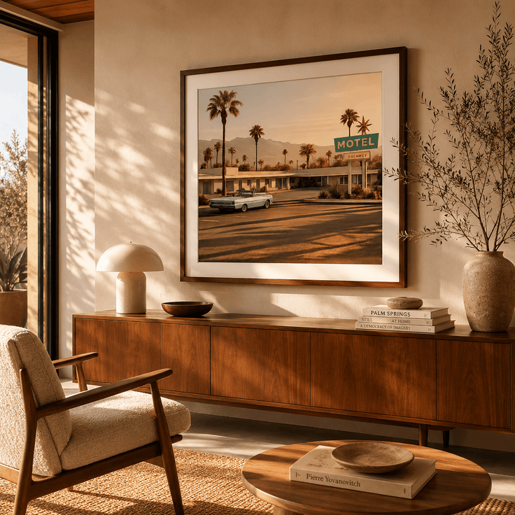 Desert Motel Morning