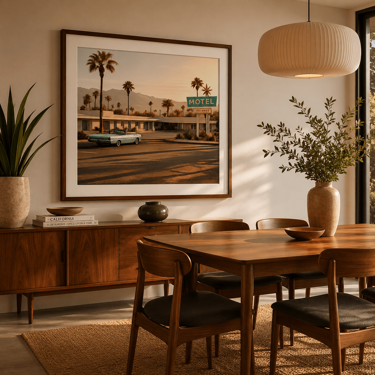 Desert Motel Morning