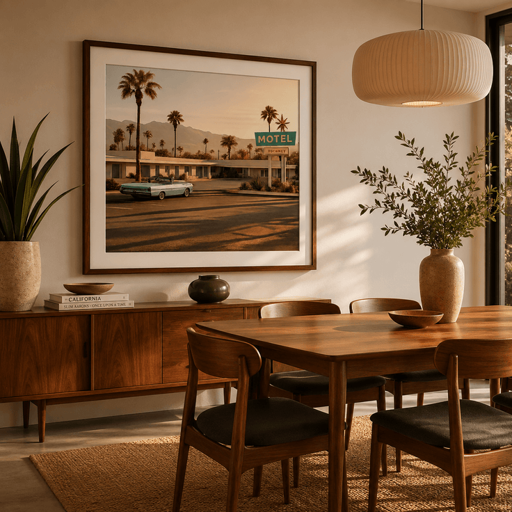 Desert Motel Morning