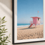 The Pink Lifeguard Tower