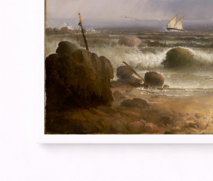 Coming Squall (Nahant Beach with a Summer Shower)