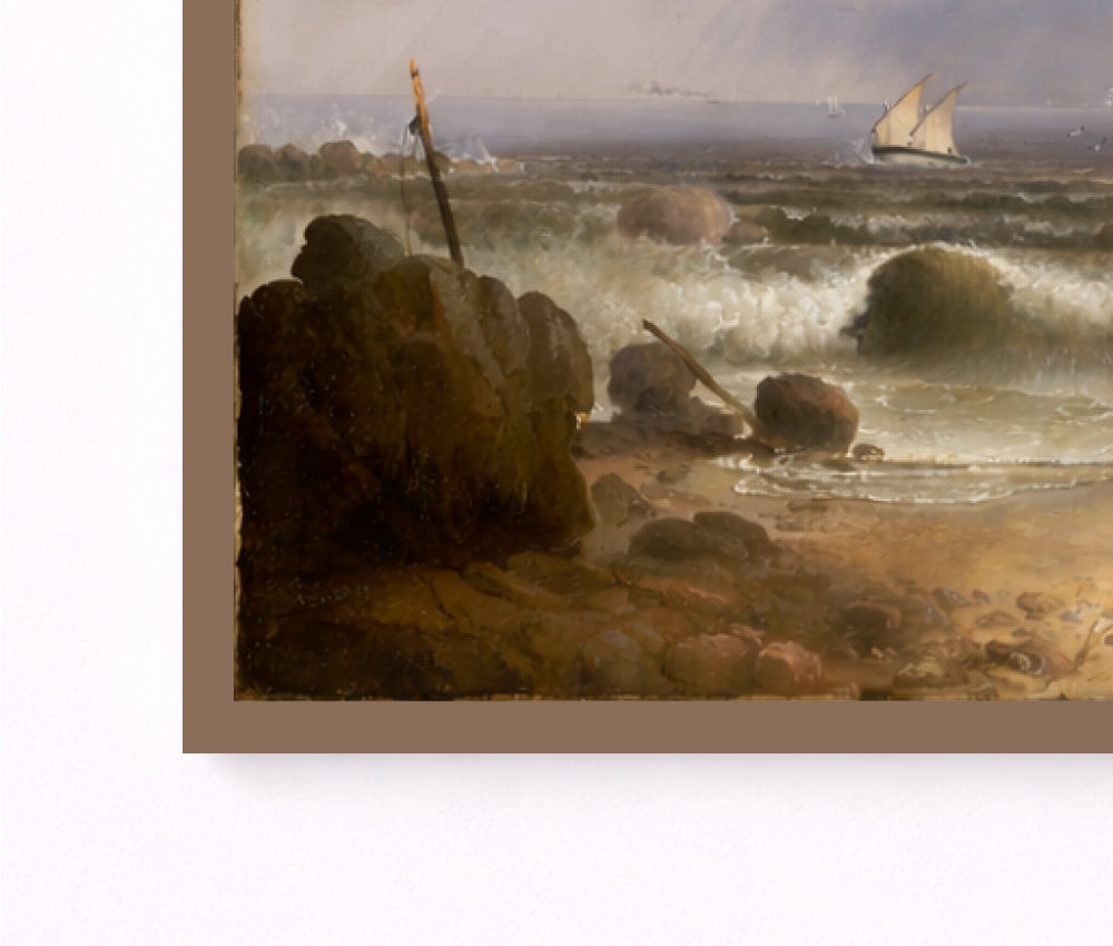 Coming Squall (Nahant Beach with a Summer Shower)