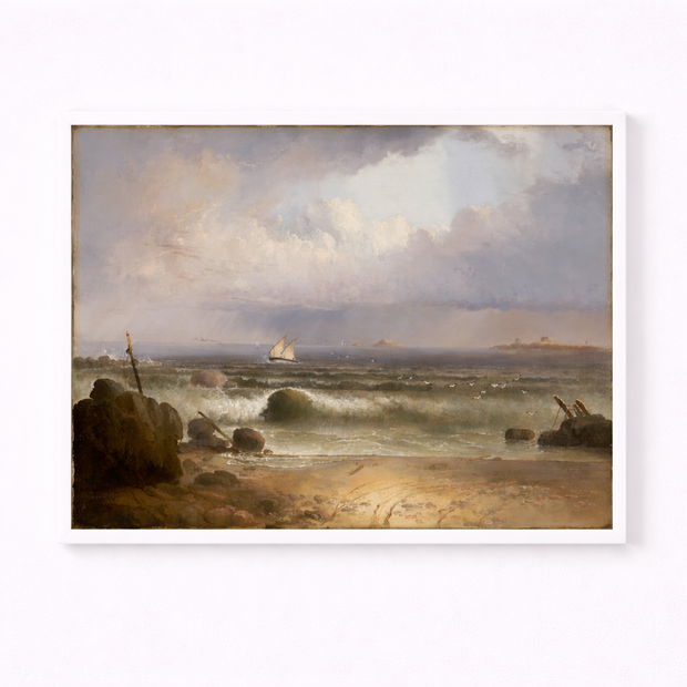 Coming Squall (Nahant Beach with a Summer Shower)