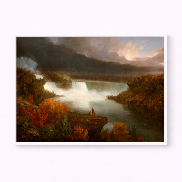 Distant View of Niagara Falls