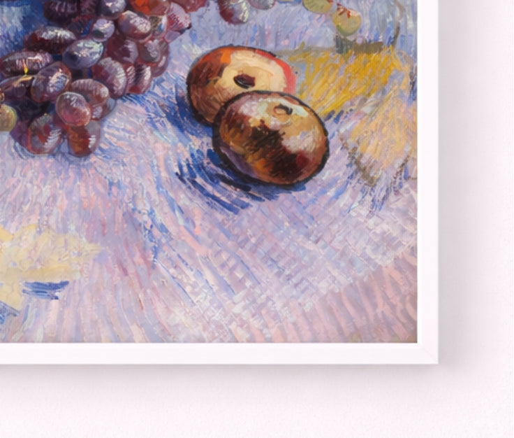 Grapes, Lemons, Pears, and Apples