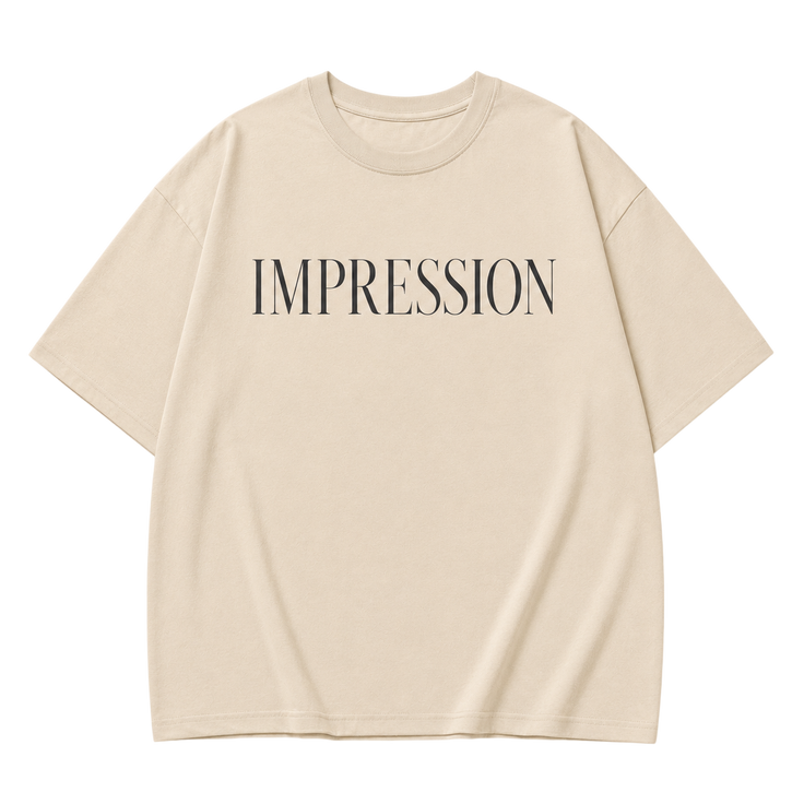 "Impression" Minimal Tee