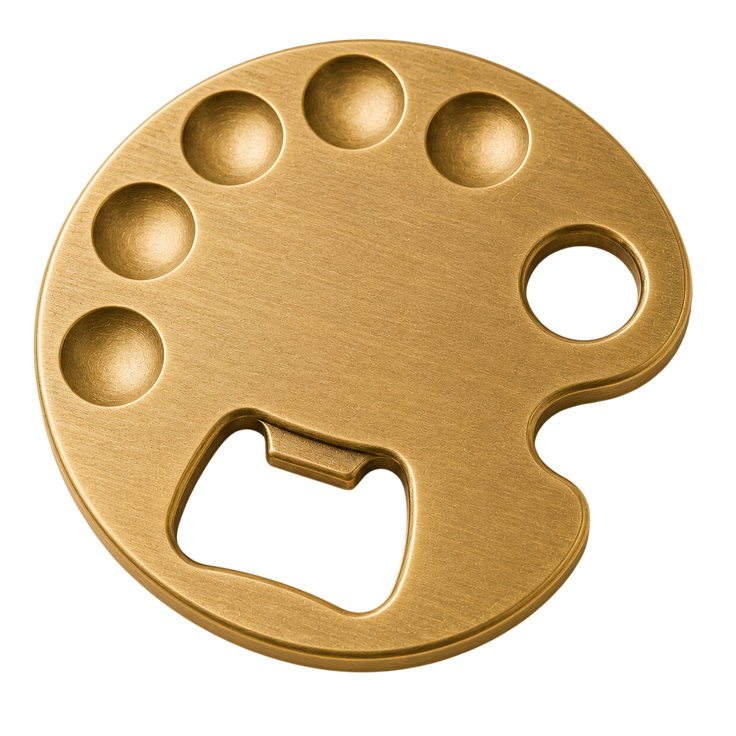 Palette-Shaped Bottle Opener