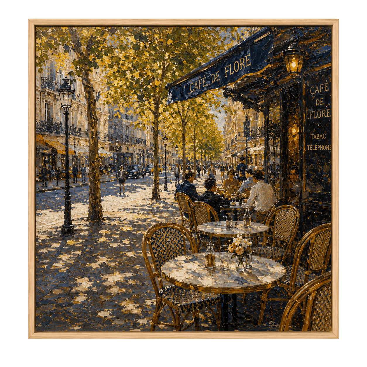 Café Terrace, Late Afternoon