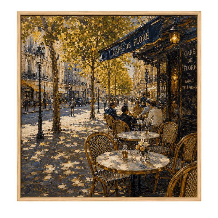 Café Terrace, Late Afternoon