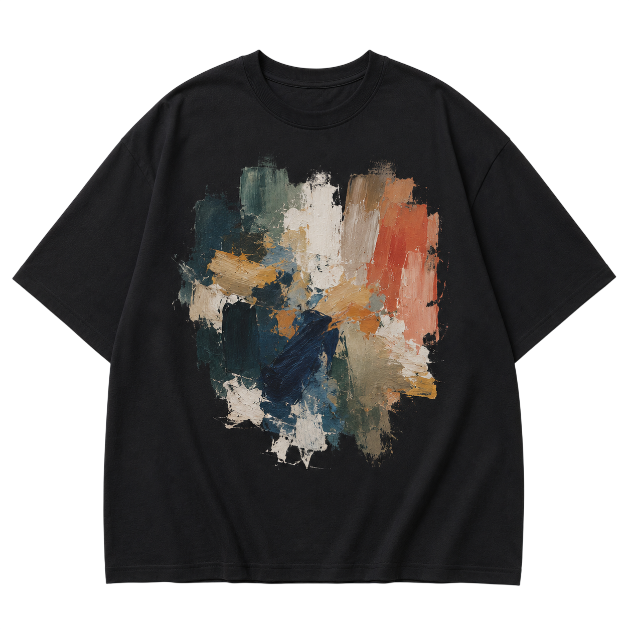 Abstract Brushstroke Tee