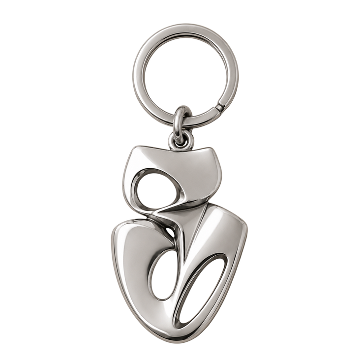Abstract Shape Keychain