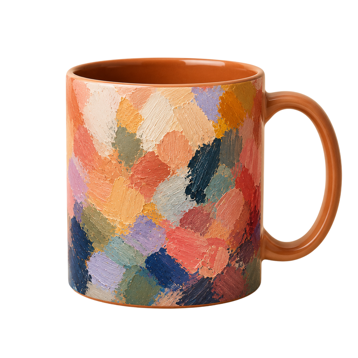 Abstract Brushstroke Mug