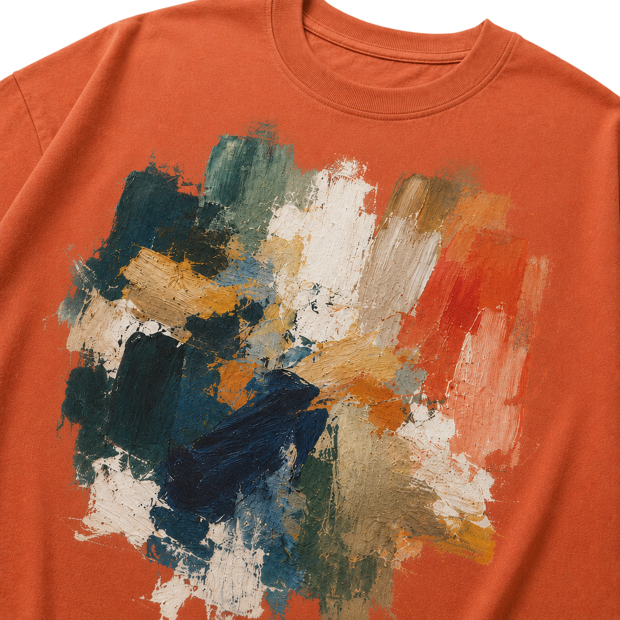 Abstract Brushstroke Tee