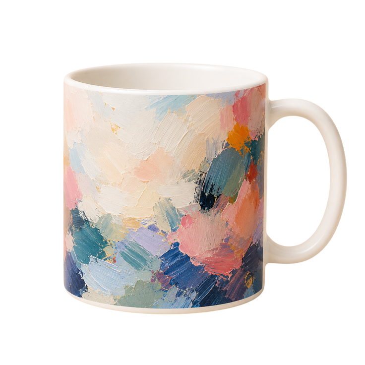 Abstract Brushstroke Mug