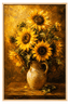 Sunflowers in a Pitcher